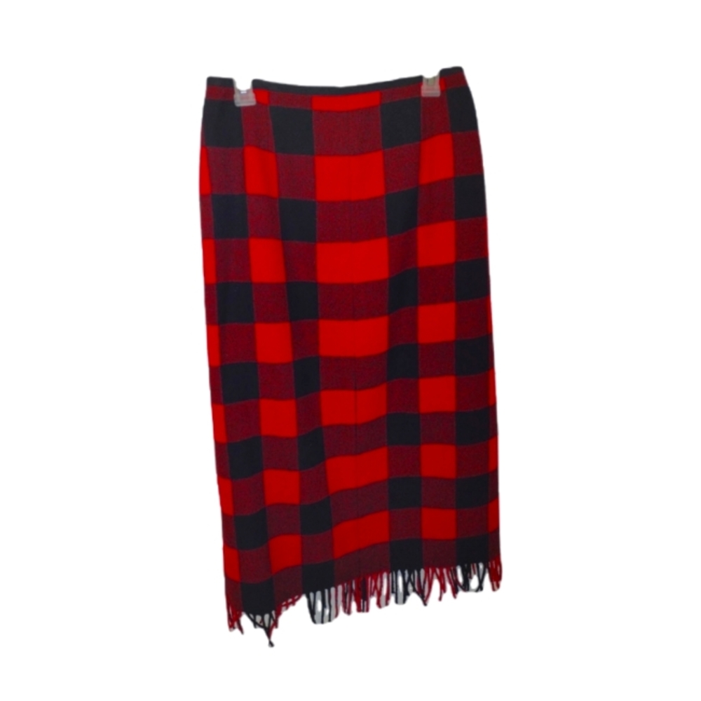 Wool Pendleton skirt